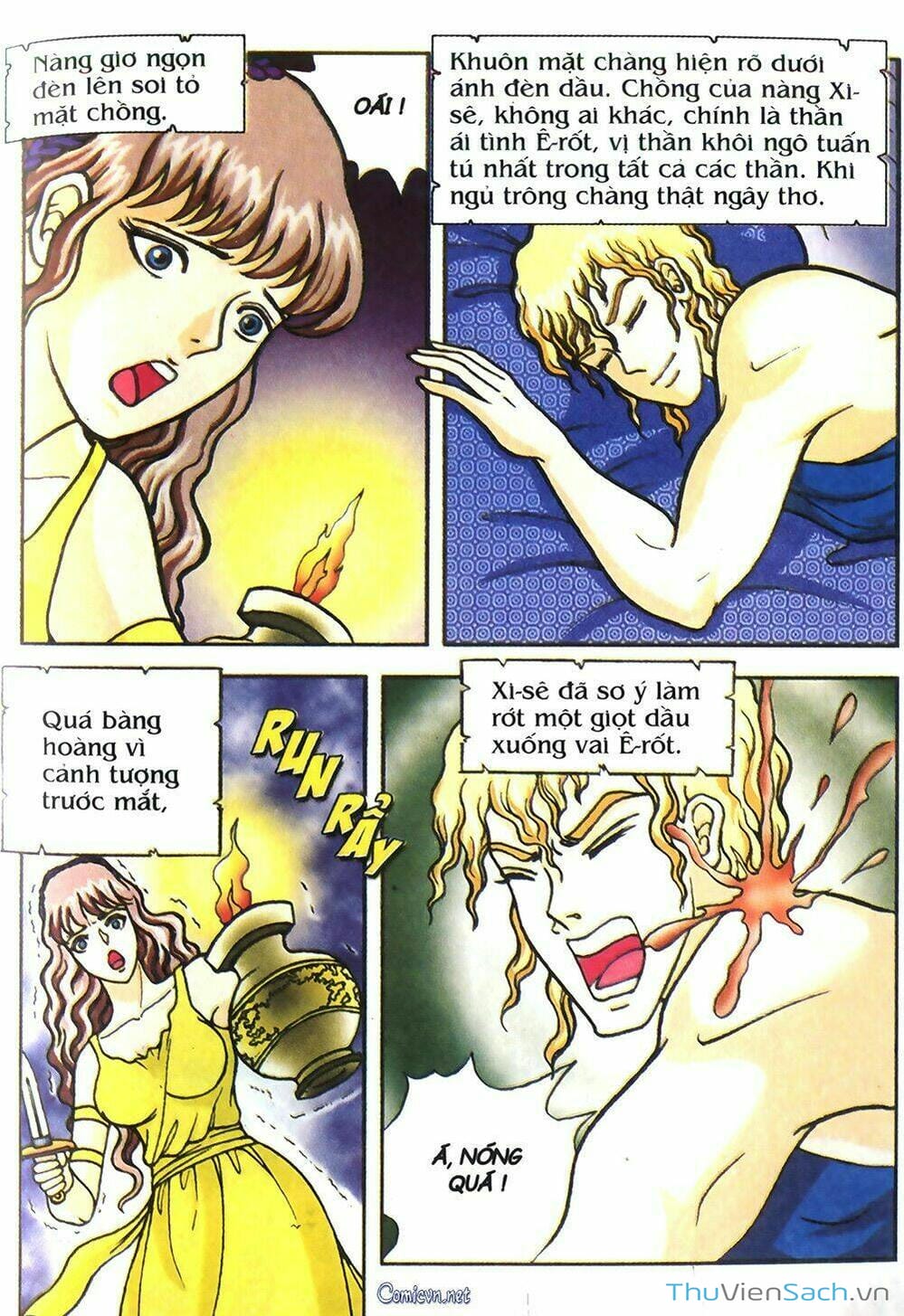 Truyện Tranh Thần Thoại Hy Lạp - Nguồn Gốc Các Vị Thần trang 3