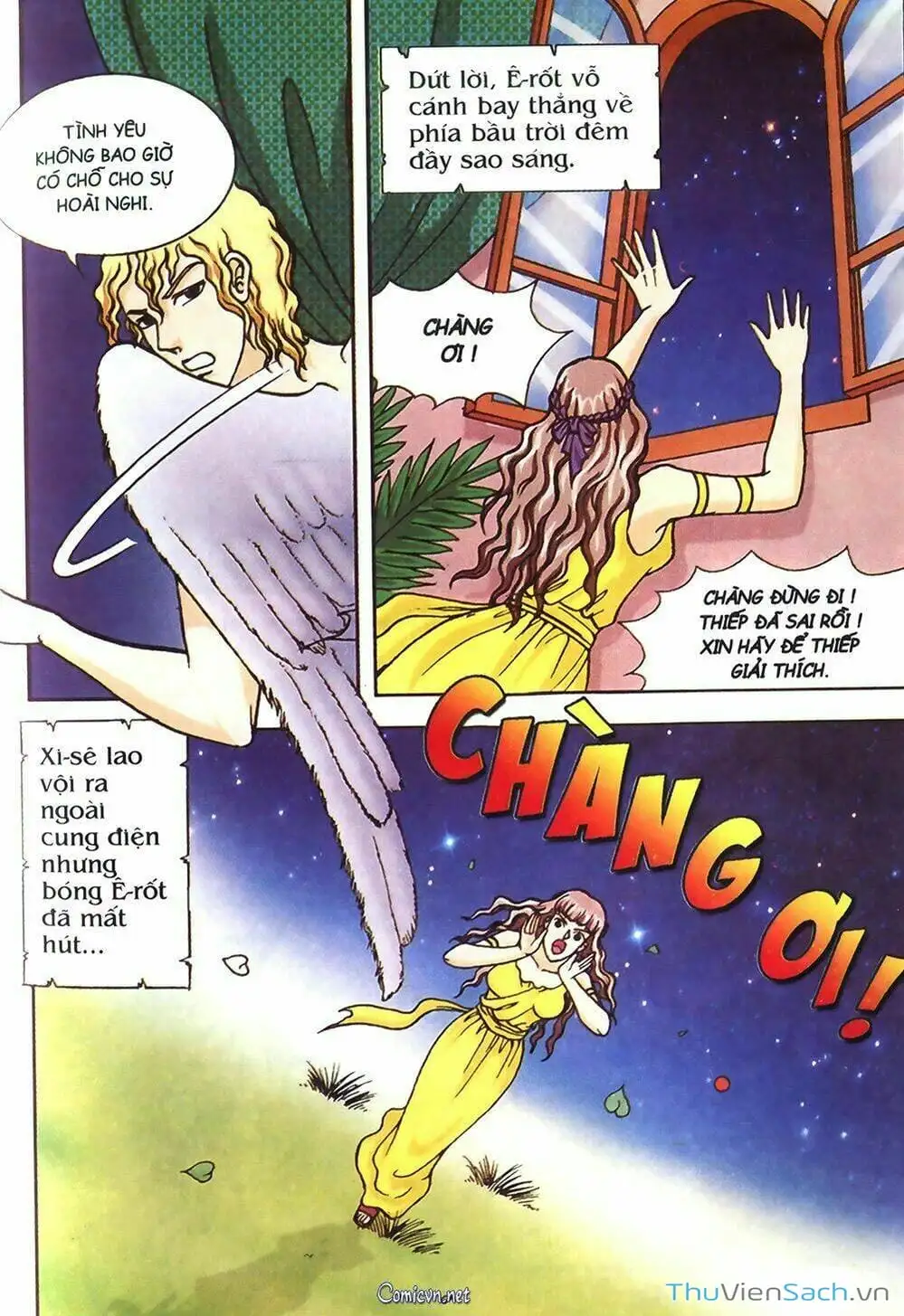 Truyện Tranh Thần Thoại Hy Lạp - Nguồn Gốc Các Vị Thần trang 3