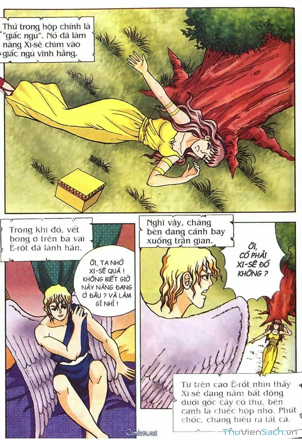 Truyện Tranh Thần Thoại Hy Lạp - Nguồn Gốc Các Vị Thần trang 3