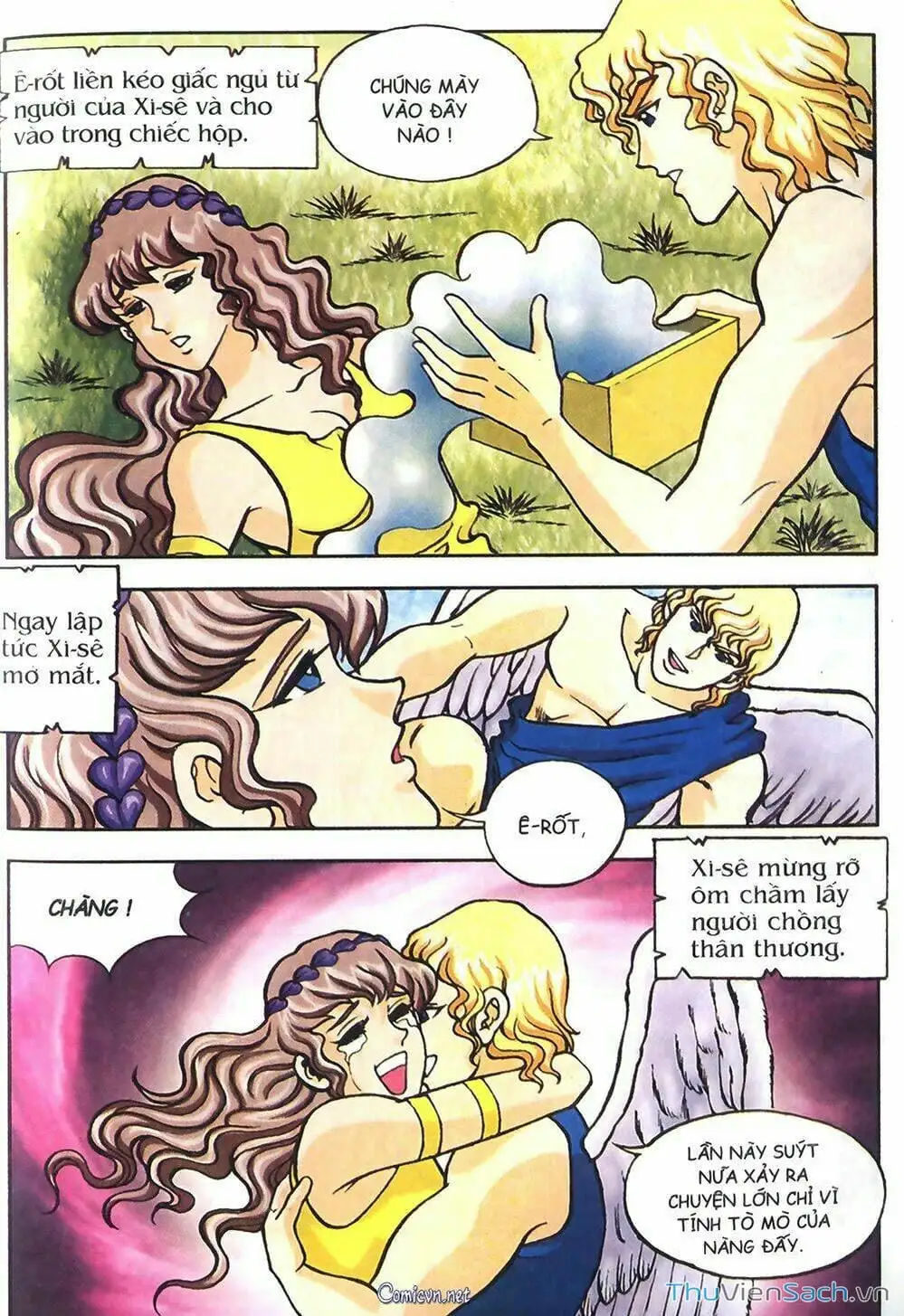 Truyện Tranh Thần Thoại Hy Lạp - Nguồn Gốc Các Vị Thần trang 3