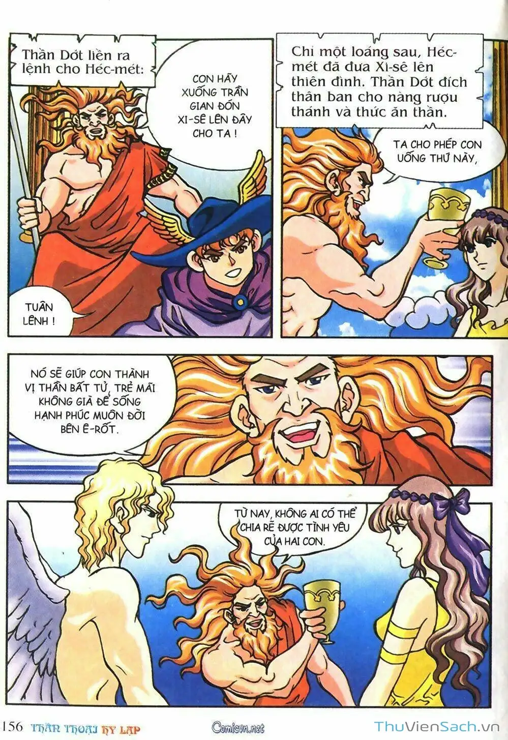 Truyện Tranh Thần Thoại Hy Lạp - Nguồn Gốc Các Vị Thần trang 3