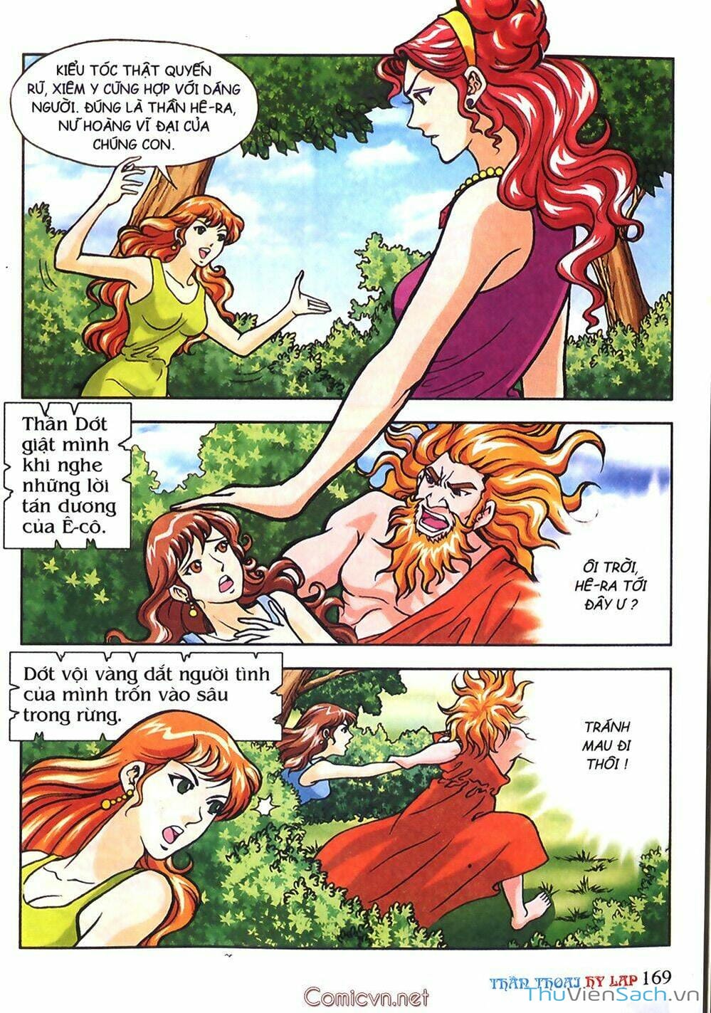 Truyện Tranh Thần Thoại Hy Lạp - Nguồn Gốc Các Vị Thần trang 3