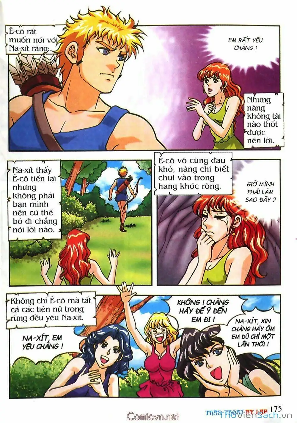 Truyện Tranh Thần Thoại Hy Lạp - Nguồn Gốc Các Vị Thần trang 3