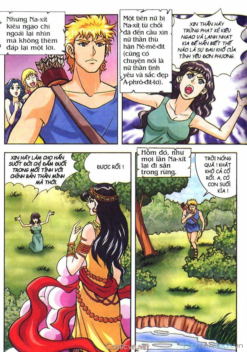 Truyện Tranh Thần Thoại Hy Lạp - Nguồn Gốc Các Vị Thần trang 3