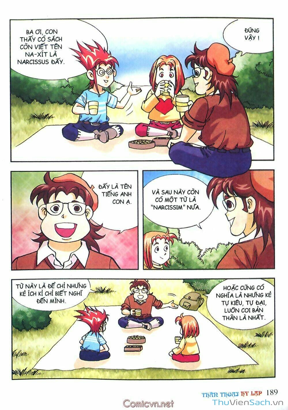 Truyện Tranh Thần Thoại Hy Lạp - Nguồn Gốc Các Vị Thần trang 3