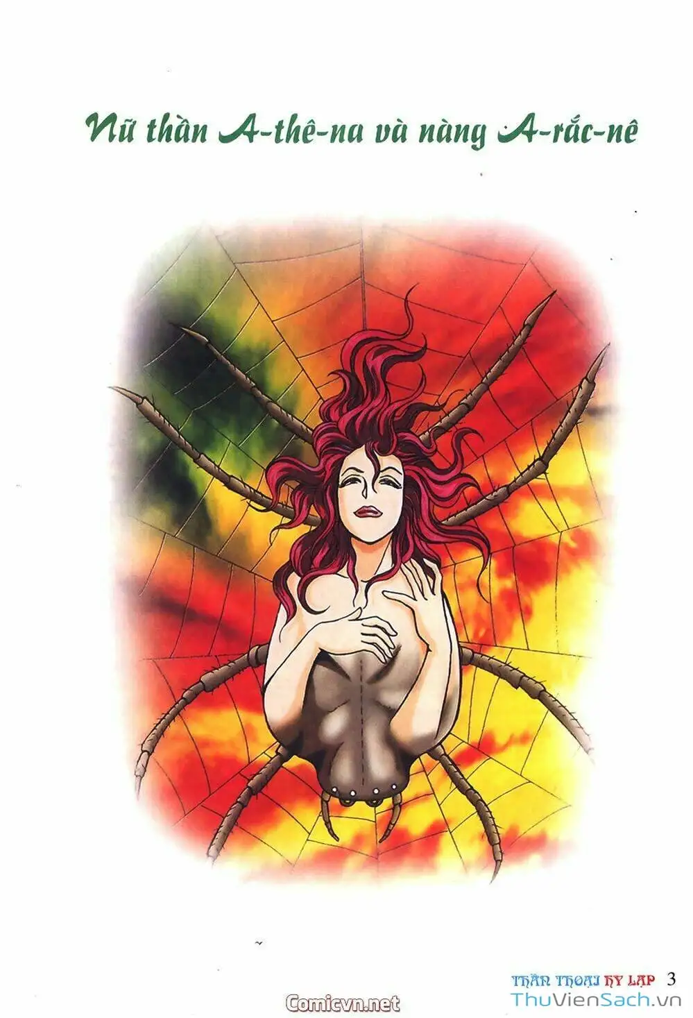 Truyện Tranh Thần Thoại Hy Lạp - Nguồn Gốc Các Vị Thần trang 3