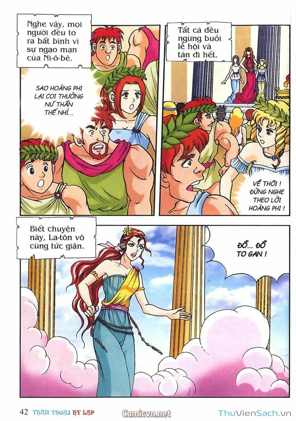 Truyện Tranh Thần Thoại Hy Lạp - Nguồn Gốc Các Vị Thần trang 3