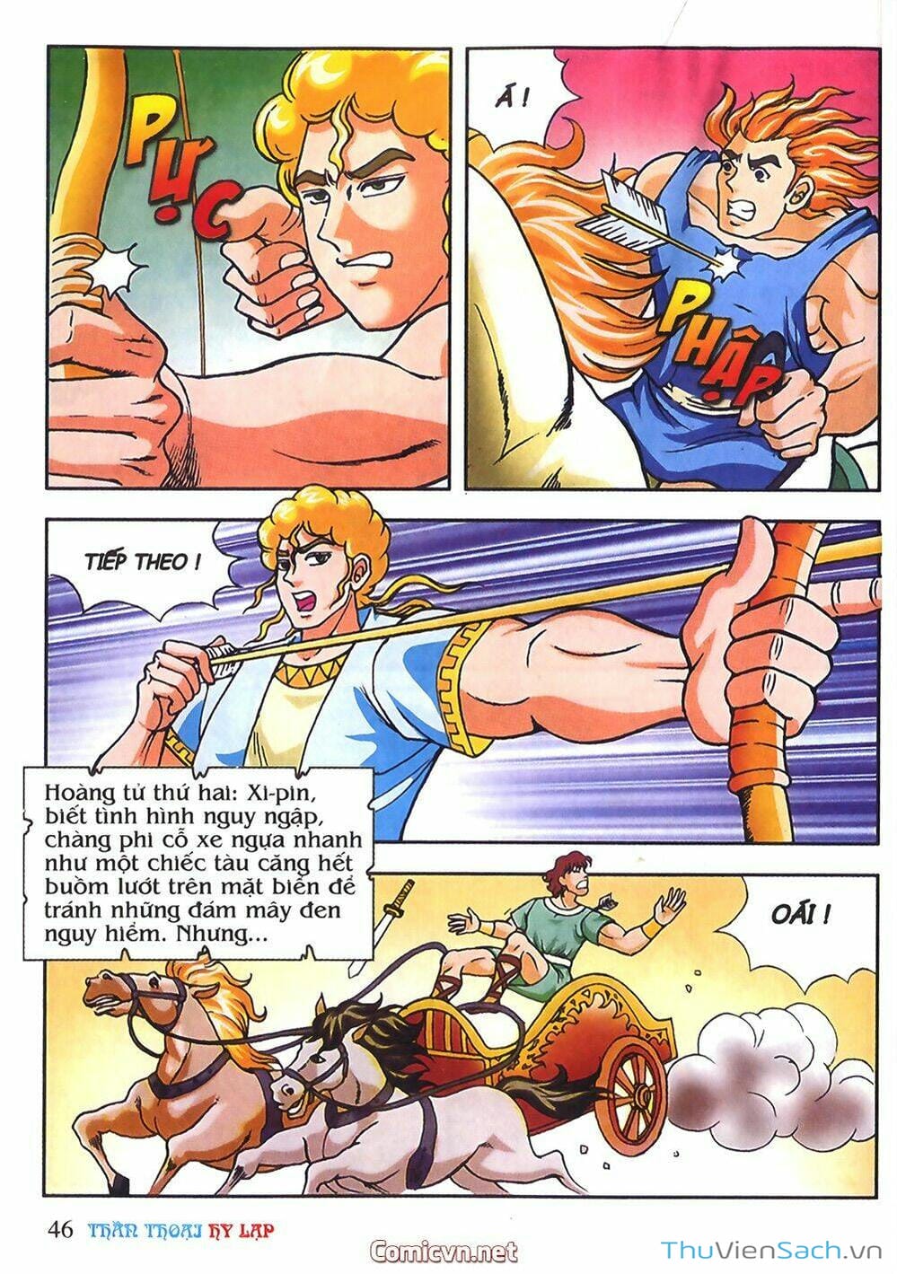 Truyện Tranh Thần Thoại Hy Lạp - Nguồn Gốc Các Vị Thần trang 3