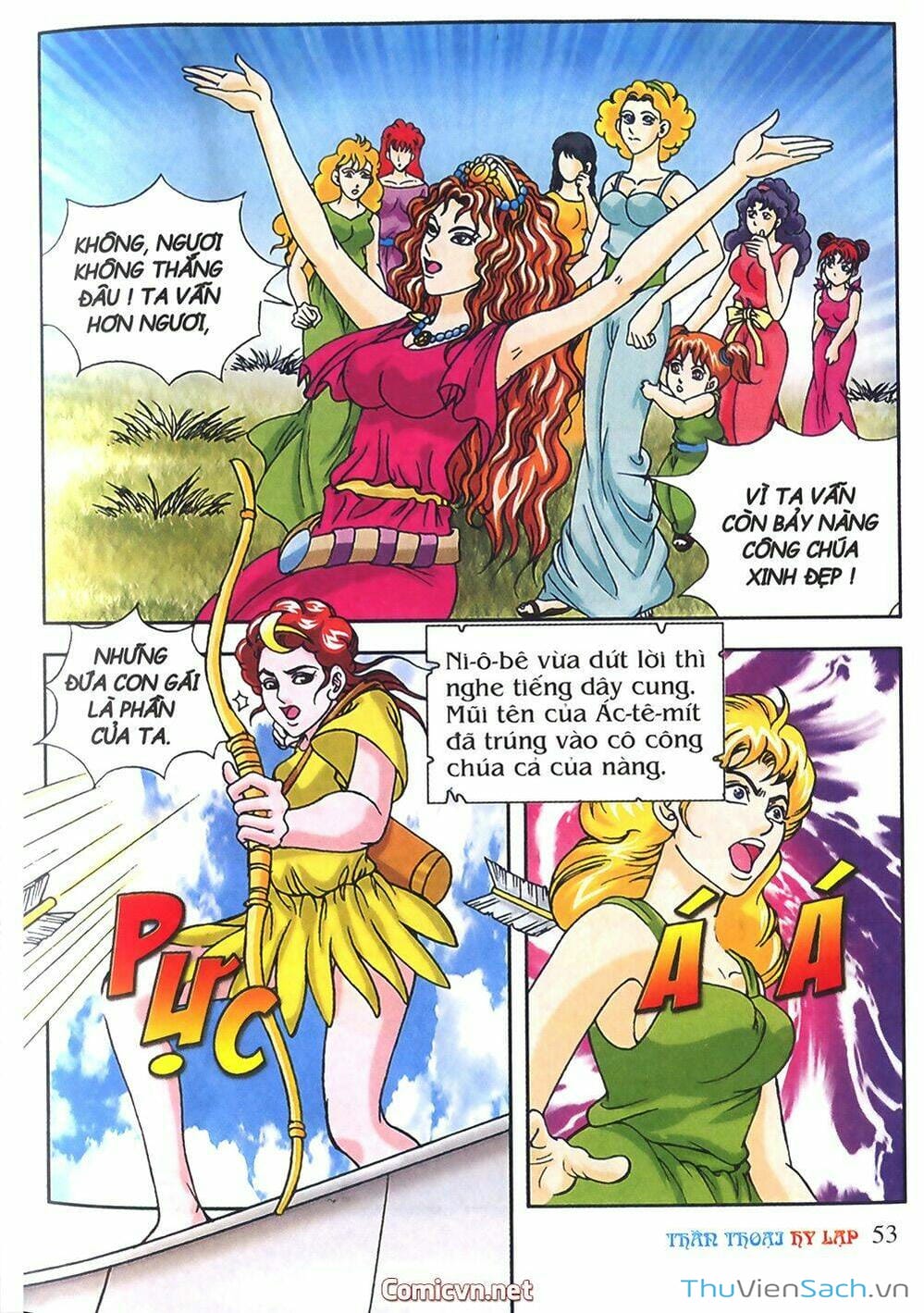 Truyện Tranh Thần Thoại Hy Lạp - Nguồn Gốc Các Vị Thần trang 3