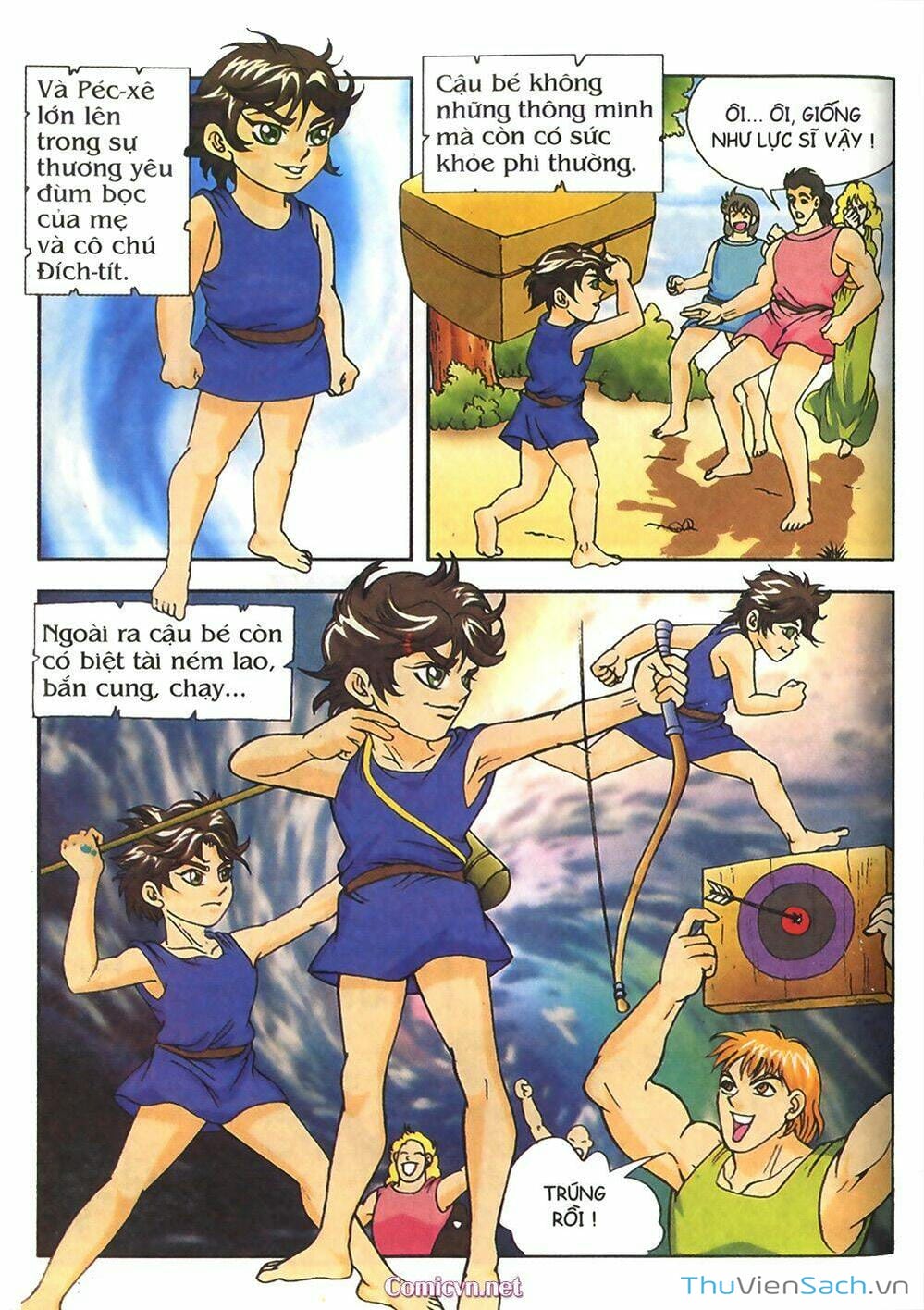 Truyện Tranh Thần Thoại Hy Lạp - Nguồn Gốc Các Vị Thần trang 3