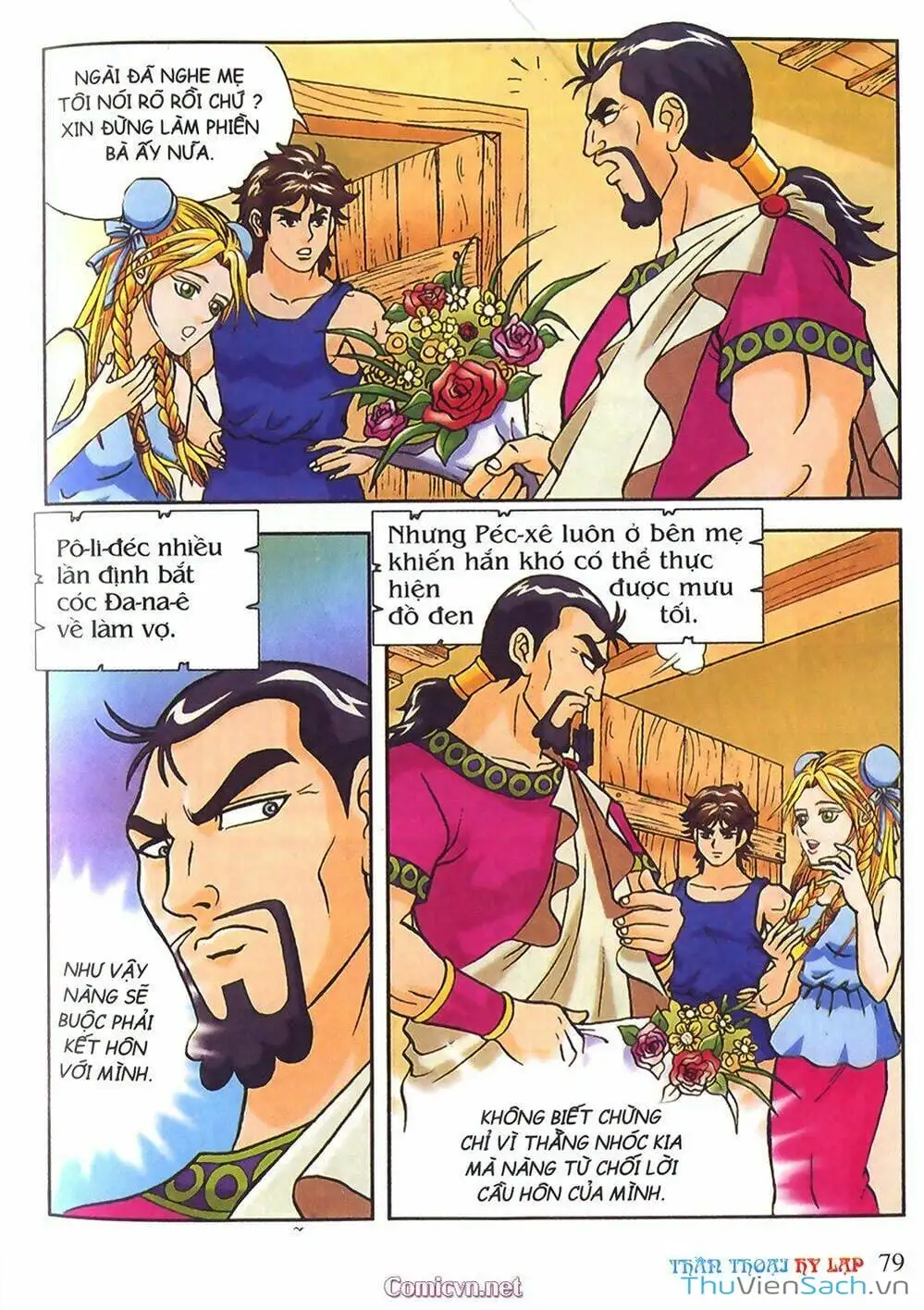 Truyện Tranh Thần Thoại Hy Lạp - Nguồn Gốc Các Vị Thần trang 3