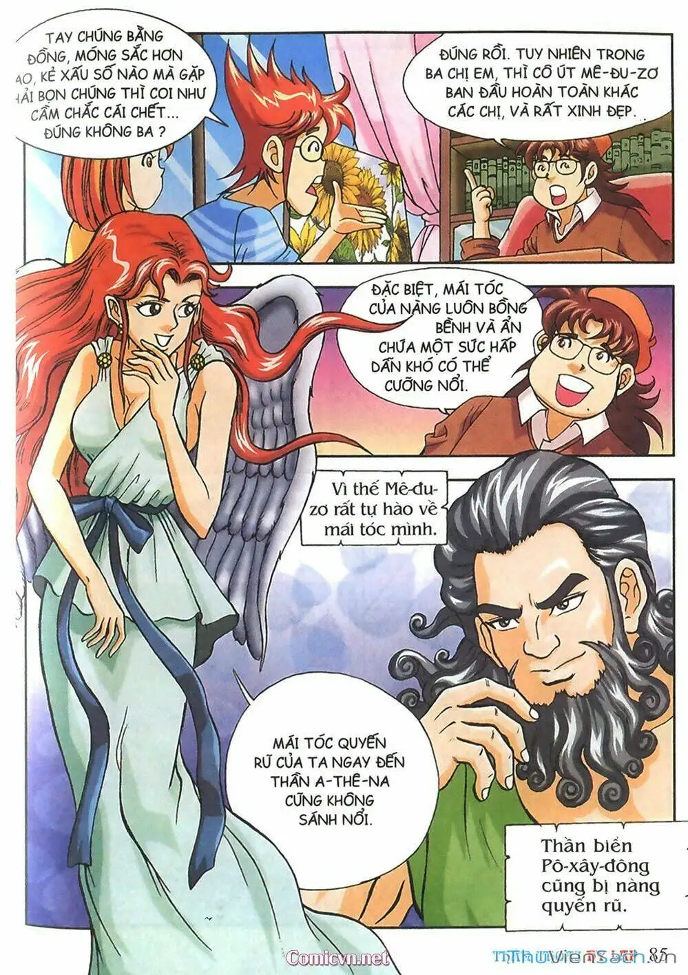 Truyện Tranh Thần Thoại Hy Lạp - Nguồn Gốc Các Vị Thần trang 3