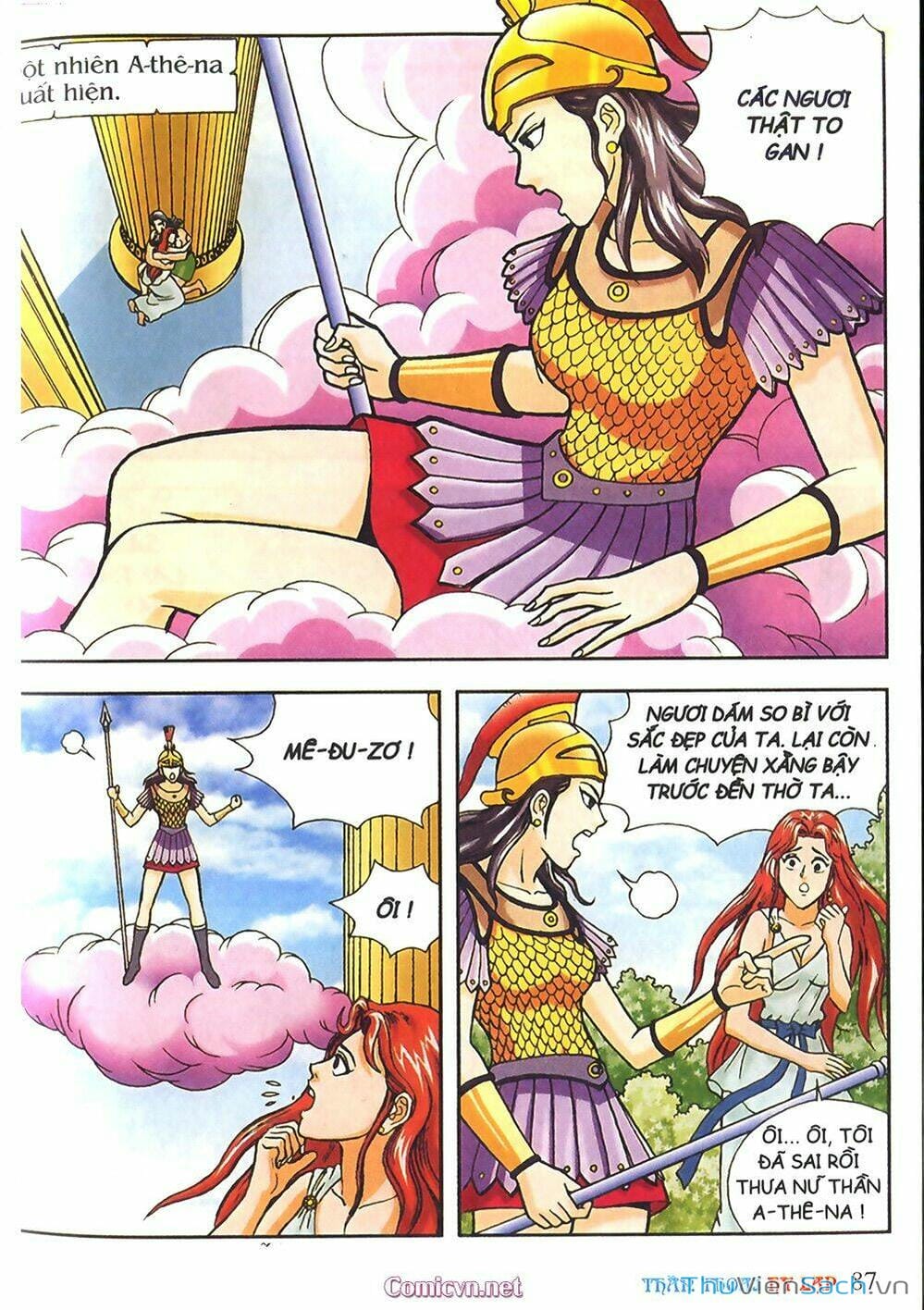 Truyện Tranh Thần Thoại Hy Lạp - Nguồn Gốc Các Vị Thần trang 3
