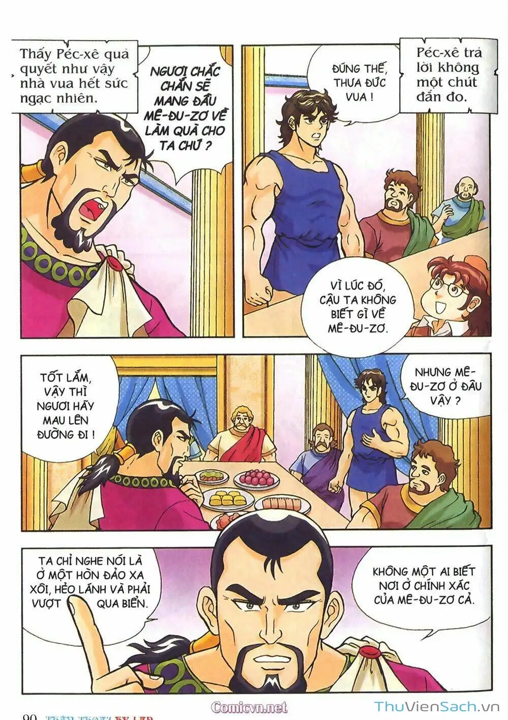 Truyện Tranh Thần Thoại Hy Lạp - Nguồn Gốc Các Vị Thần trang 3