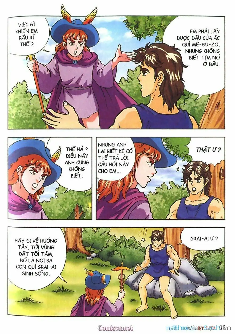 Truyện Tranh Thần Thoại Hy Lạp - Nguồn Gốc Các Vị Thần trang 3