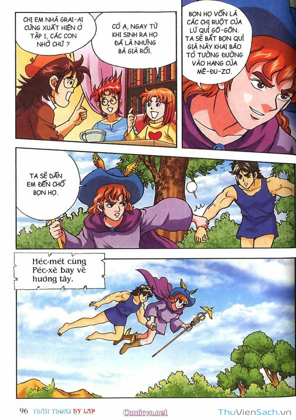 Truyện Tranh Thần Thoại Hy Lạp - Nguồn Gốc Các Vị Thần trang 3