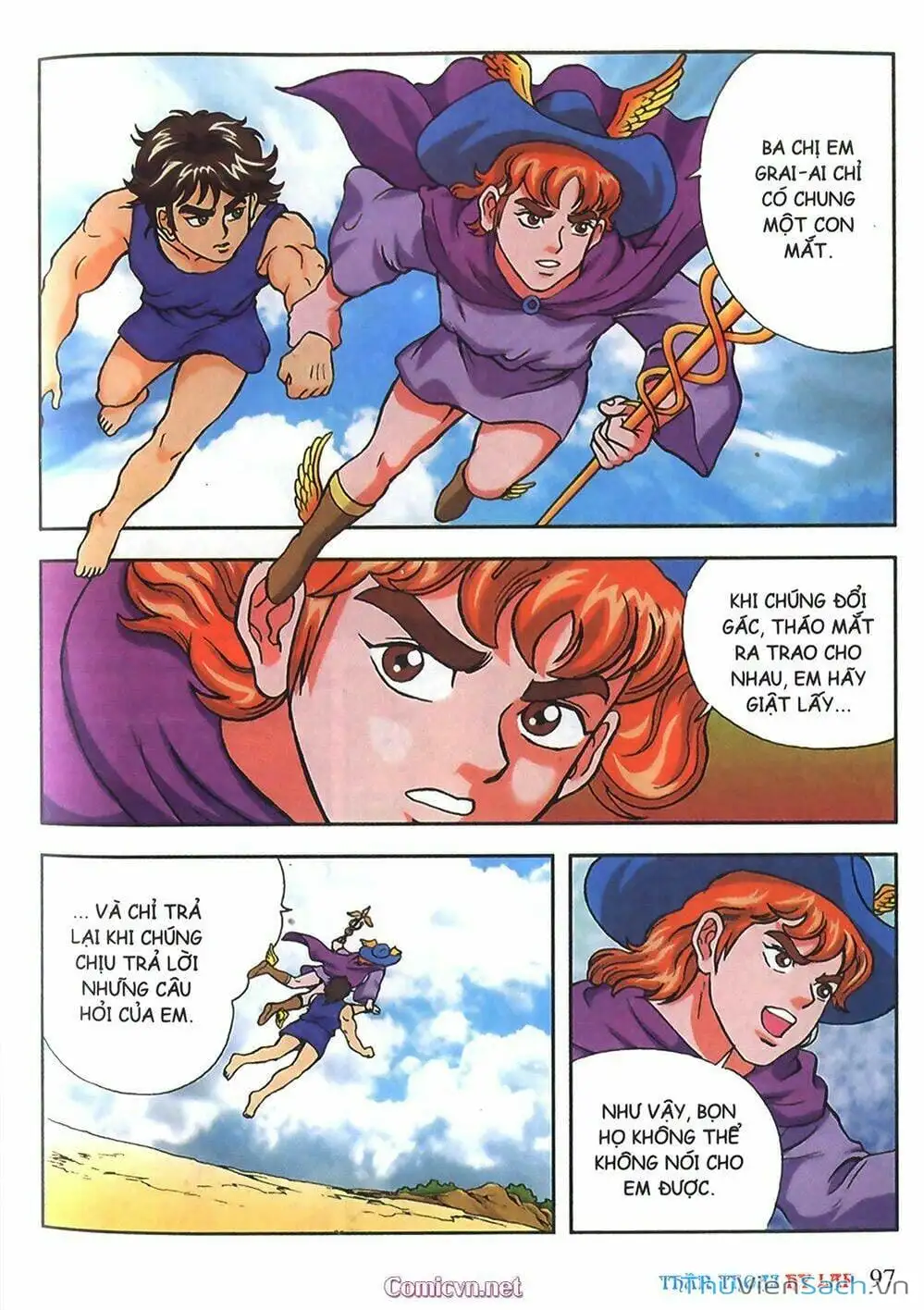 Truyện Tranh Thần Thoại Hy Lạp - Nguồn Gốc Các Vị Thần trang 3