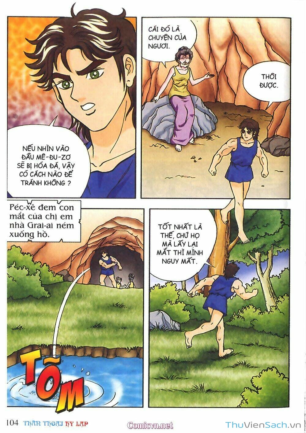 Truyện Tranh Thần Thoại Hy Lạp - Nguồn Gốc Các Vị Thần trang 3