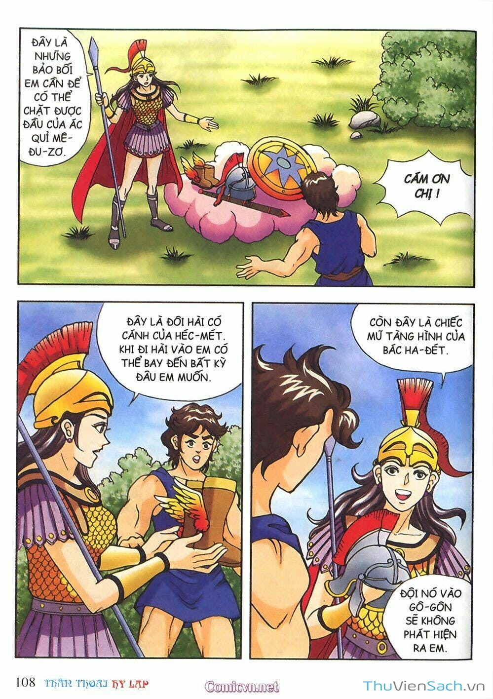 Truyện Tranh Thần Thoại Hy Lạp - Nguồn Gốc Các Vị Thần trang 3