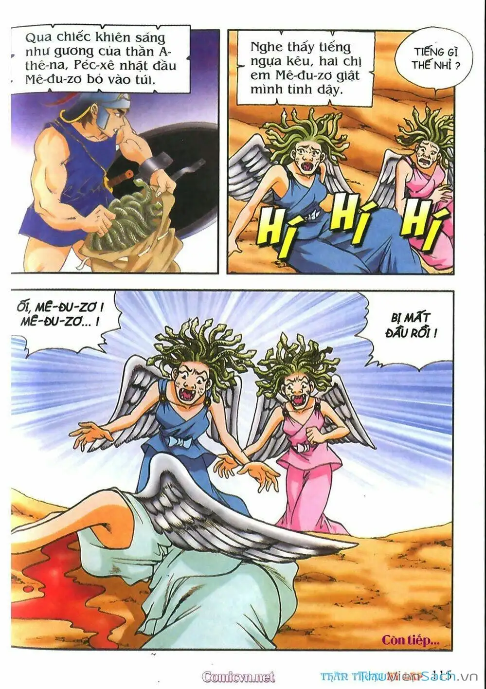 Truyện Tranh Thần Thoại Hy Lạp - Nguồn Gốc Các Vị Thần trang 3