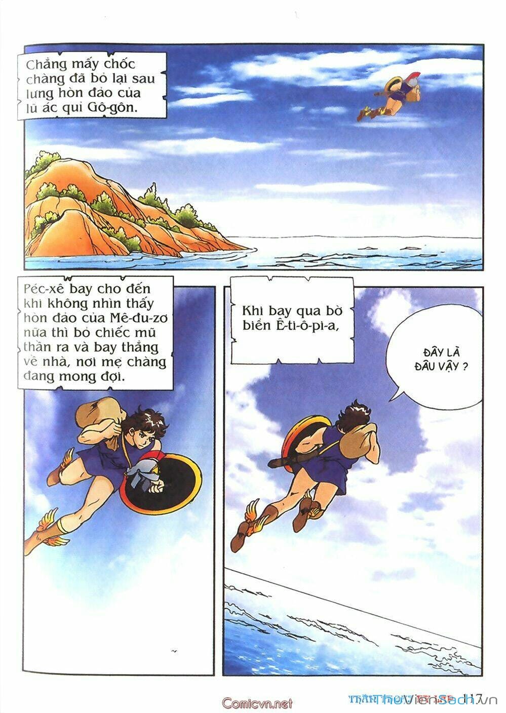 Truyện Tranh Thần Thoại Hy Lạp - Nguồn Gốc Các Vị Thần trang 3