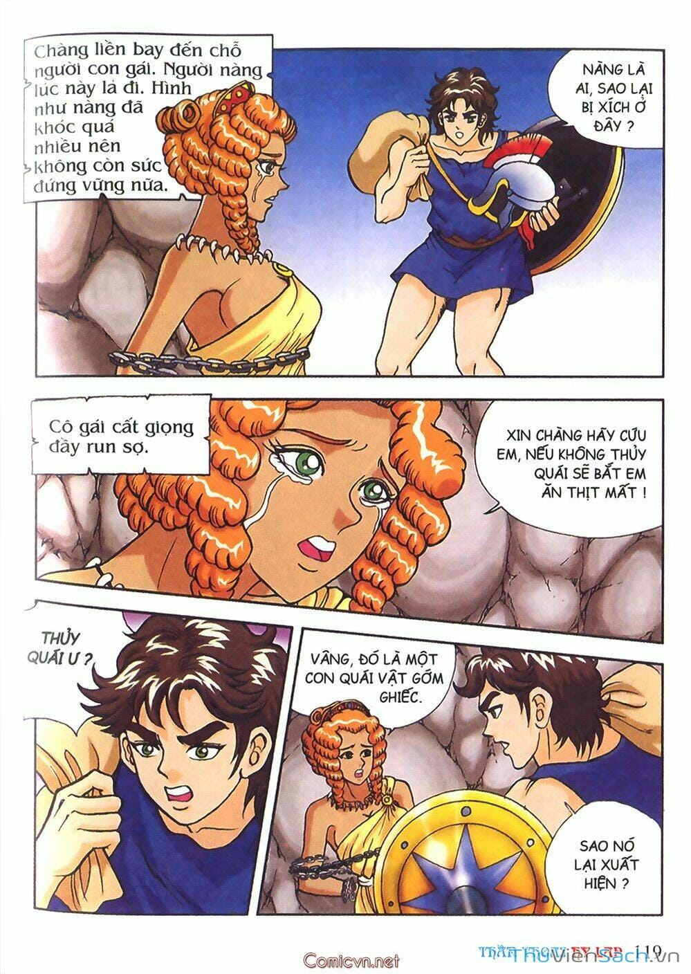 Truyện Tranh Thần Thoại Hy Lạp - Nguồn Gốc Các Vị Thần trang 3