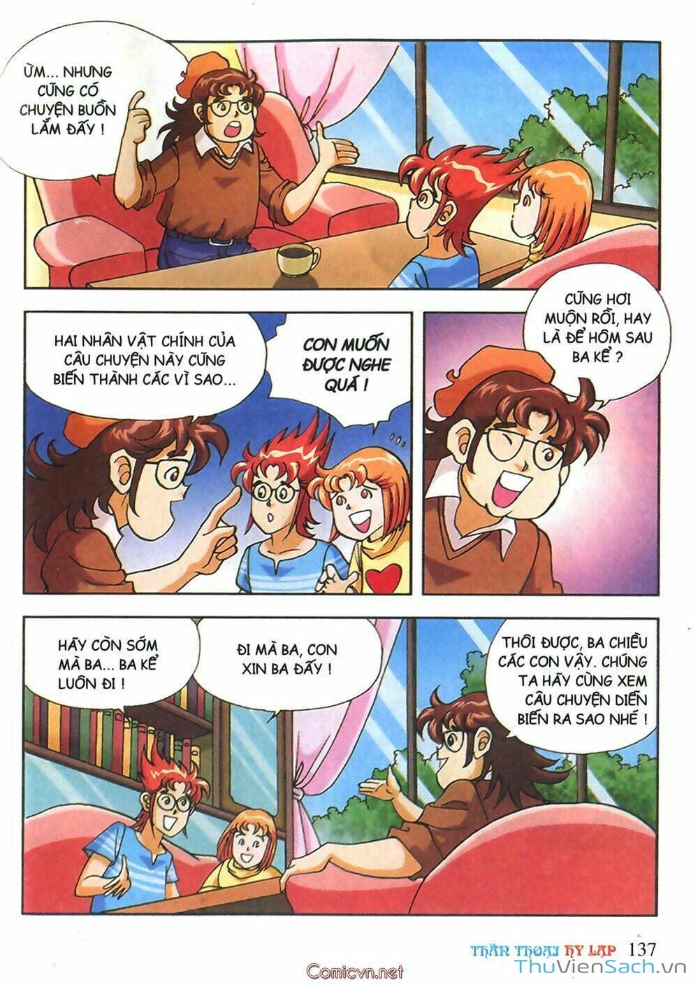 Truyện Tranh Thần Thoại Hy Lạp - Nguồn Gốc Các Vị Thần trang 3