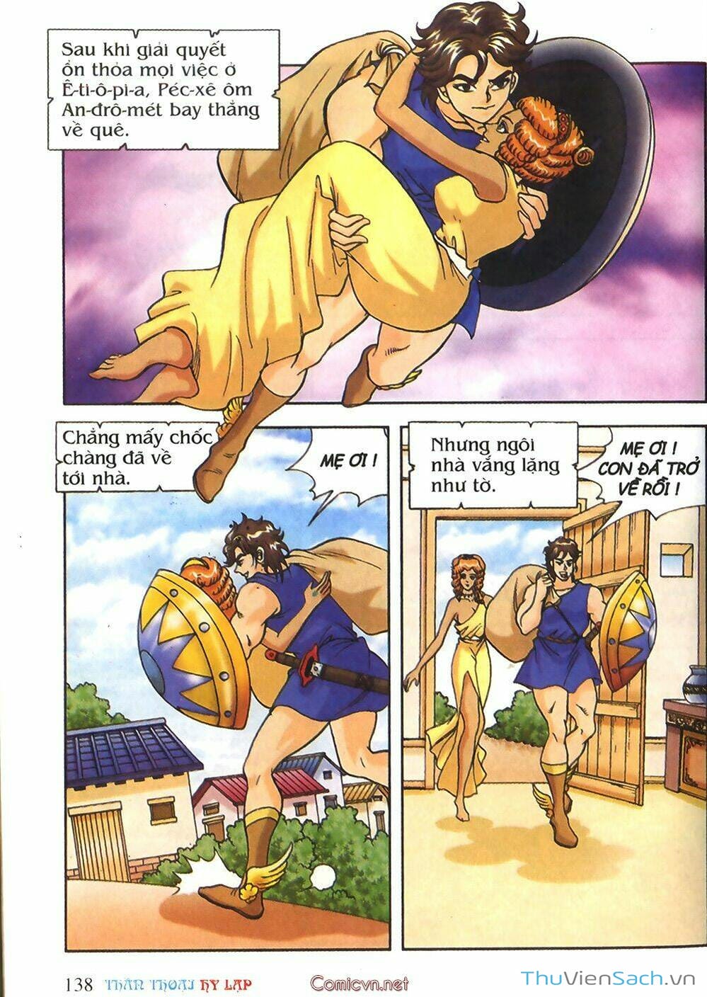 Truyện Tranh Thần Thoại Hy Lạp - Nguồn Gốc Các Vị Thần trang 3