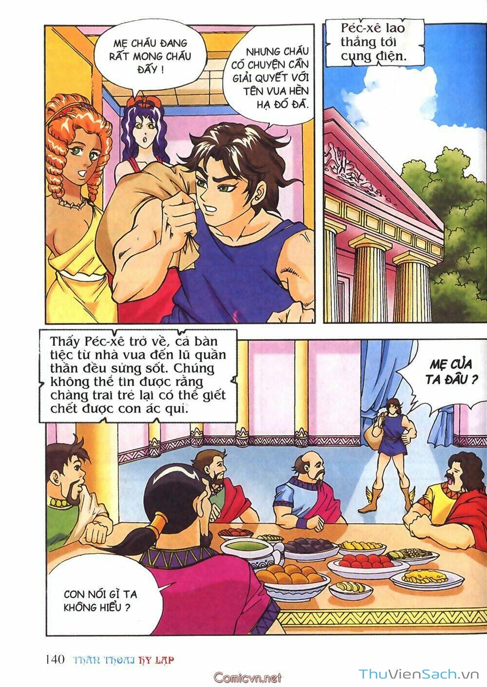 Truyện Tranh Thần Thoại Hy Lạp - Nguồn Gốc Các Vị Thần trang 3