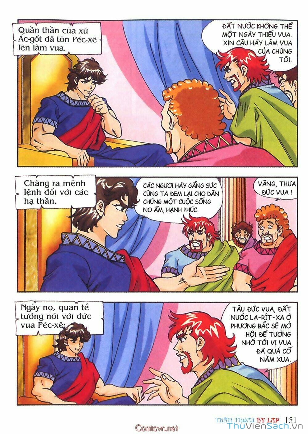 Truyện Tranh Thần Thoại Hy Lạp - Nguồn Gốc Các Vị Thần trang 3