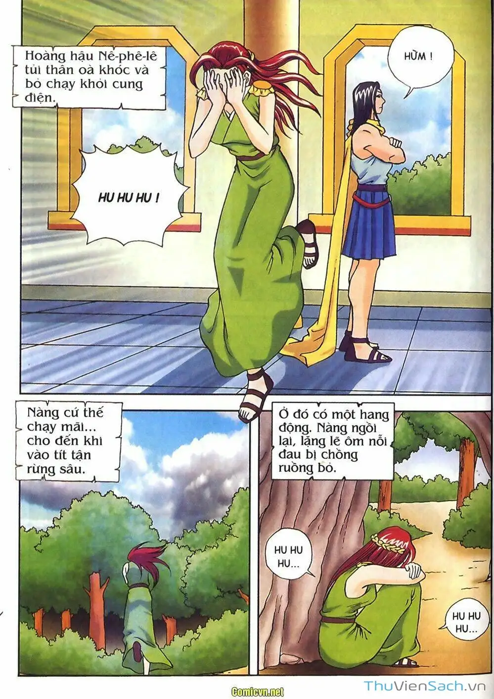 Truyện Tranh Thần Thoại Hy Lạp - Nguồn Gốc Các Vị Thần trang 3