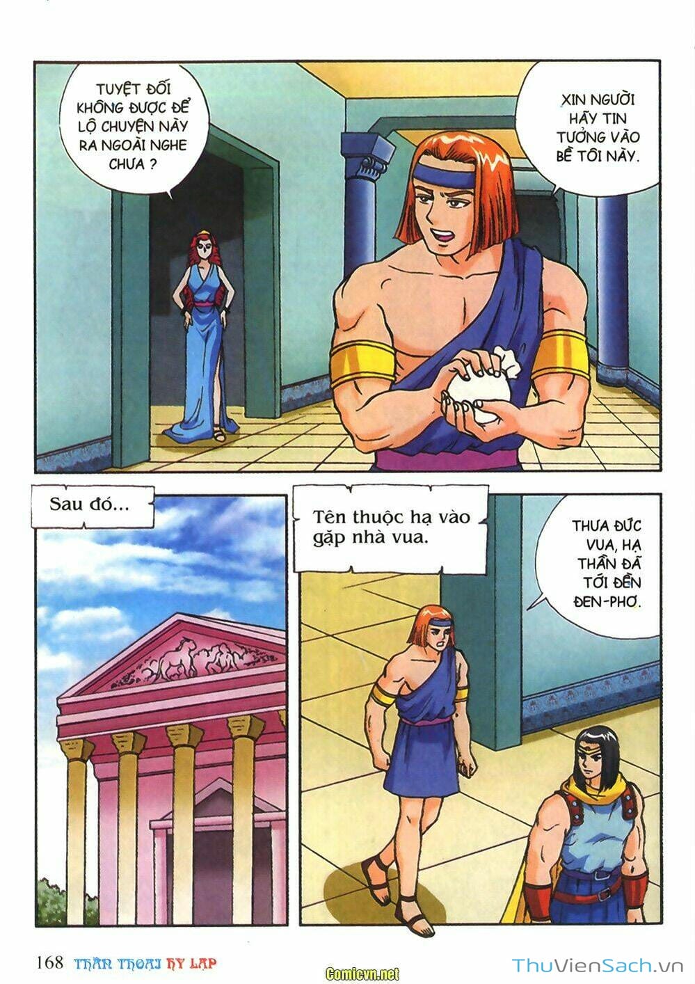 Truyện Tranh Thần Thoại Hy Lạp - Nguồn Gốc Các Vị Thần trang 3