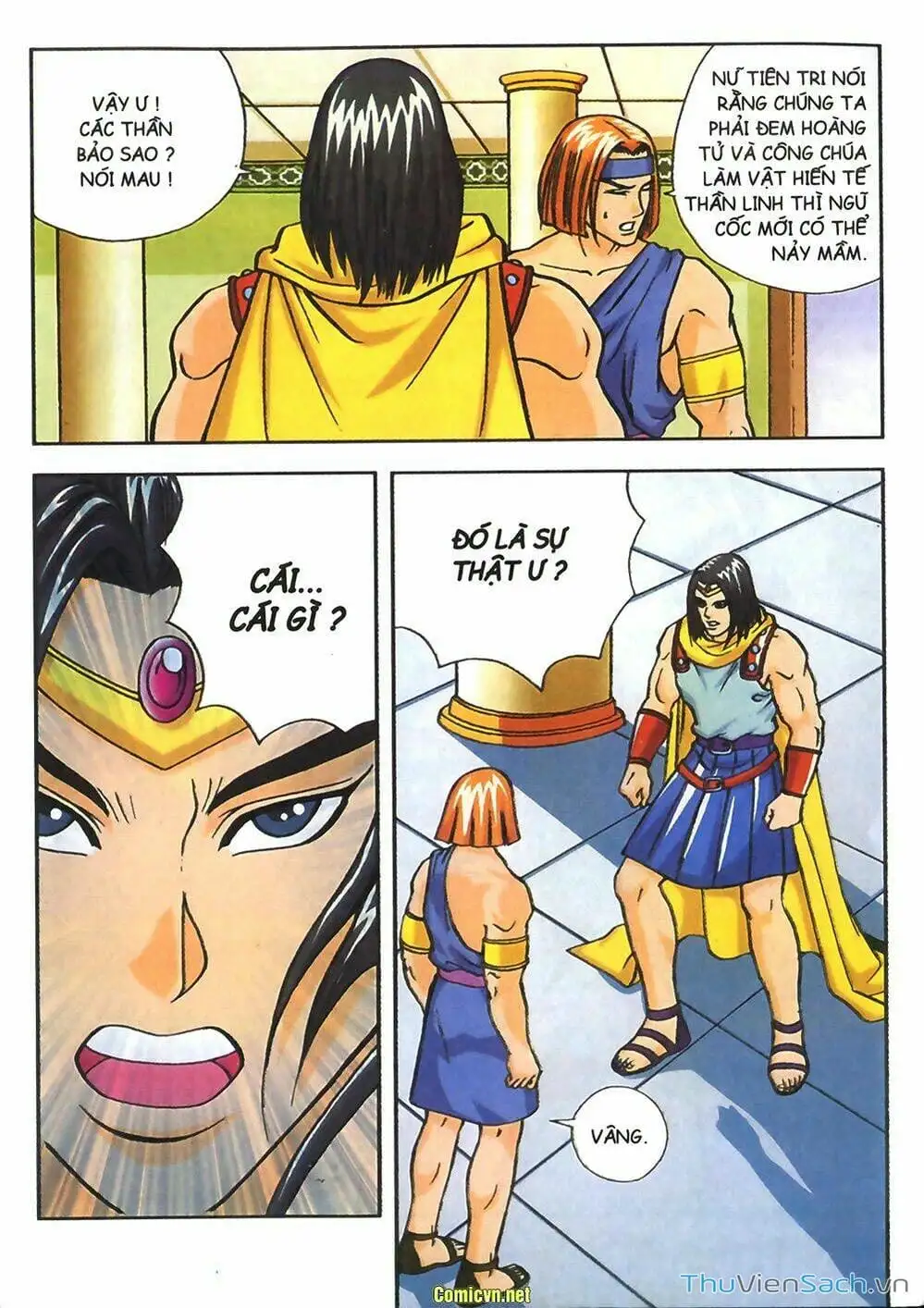 Truyện Tranh Thần Thoại Hy Lạp - Nguồn Gốc Các Vị Thần trang 3