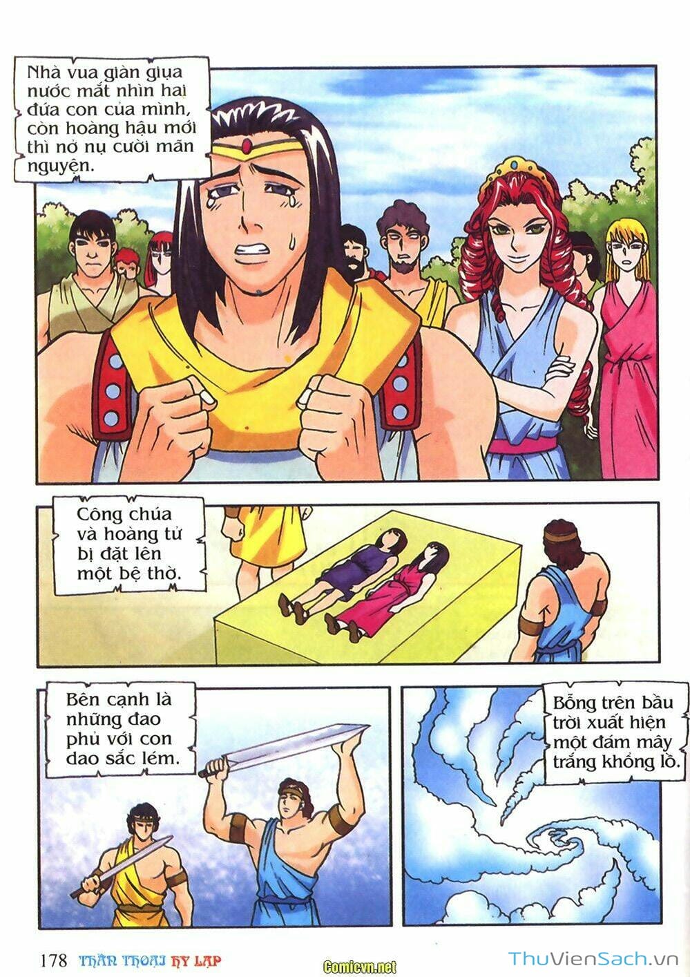 Truyện Tranh Thần Thoại Hy Lạp - Nguồn Gốc Các Vị Thần trang 3