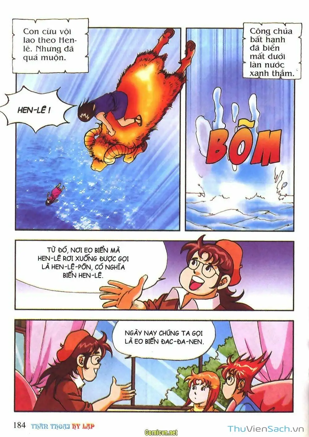 Truyện Tranh Thần Thoại Hy Lạp - Nguồn Gốc Các Vị Thần trang 3