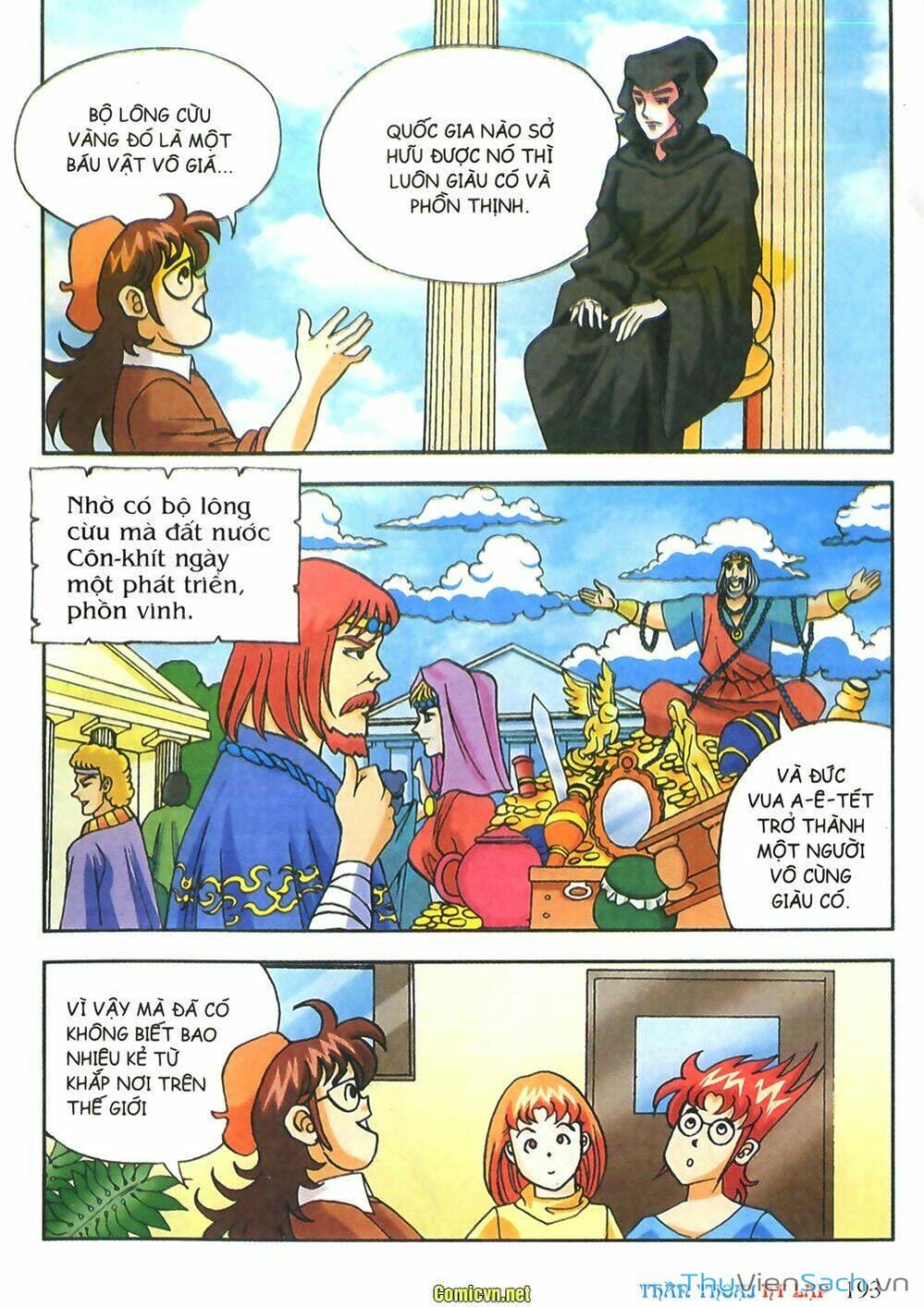 Truyện Tranh Thần Thoại Hy Lạp - Nguồn Gốc Các Vị Thần trang 3