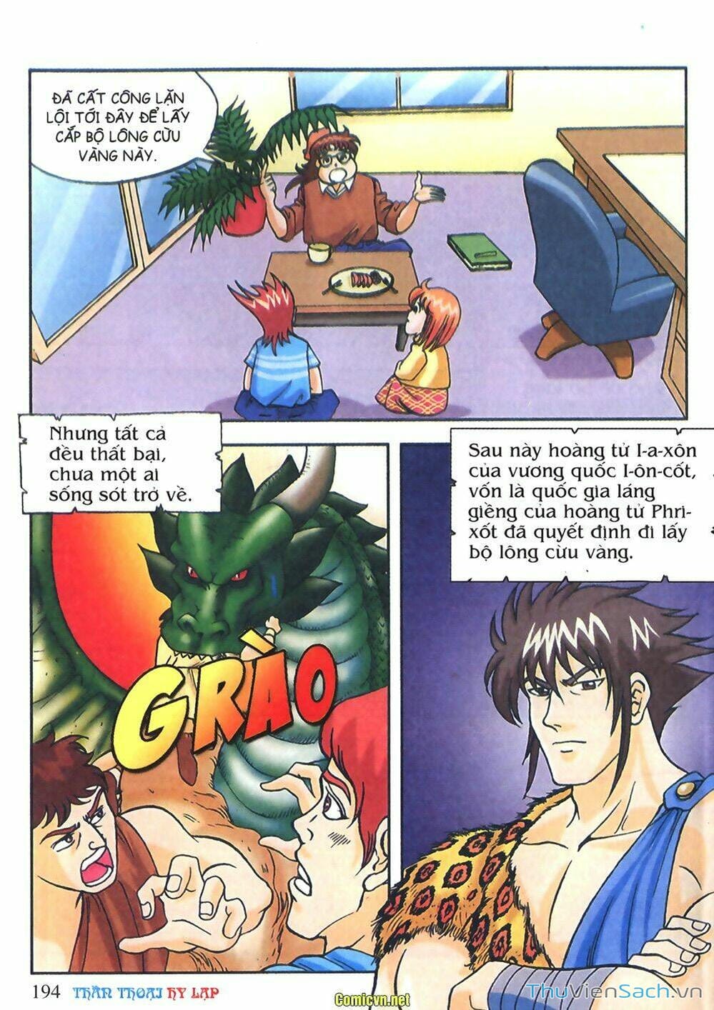 Truyện Tranh Thần Thoại Hy Lạp - Nguồn Gốc Các Vị Thần trang 3