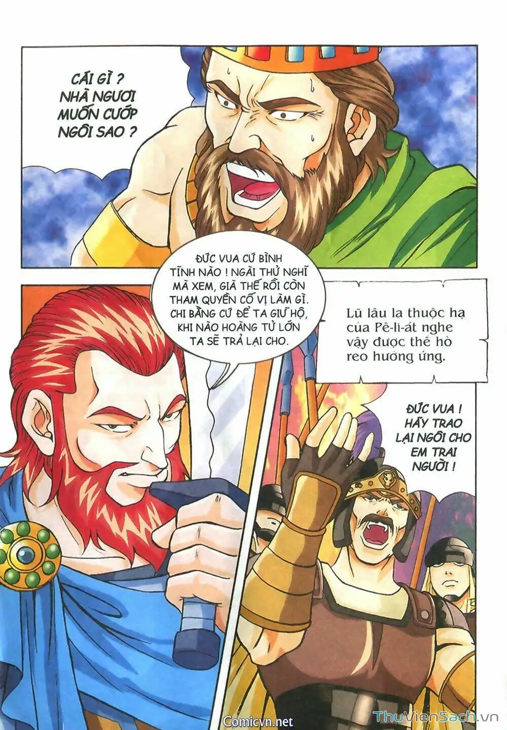 Truyện Tranh Thần Thoại Hy Lạp - Nguồn Gốc Các Vị Thần trang 3