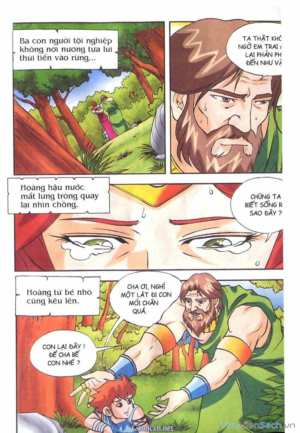 Truyện Tranh Thần Thoại Hy Lạp - Nguồn Gốc Các Vị Thần trang 3