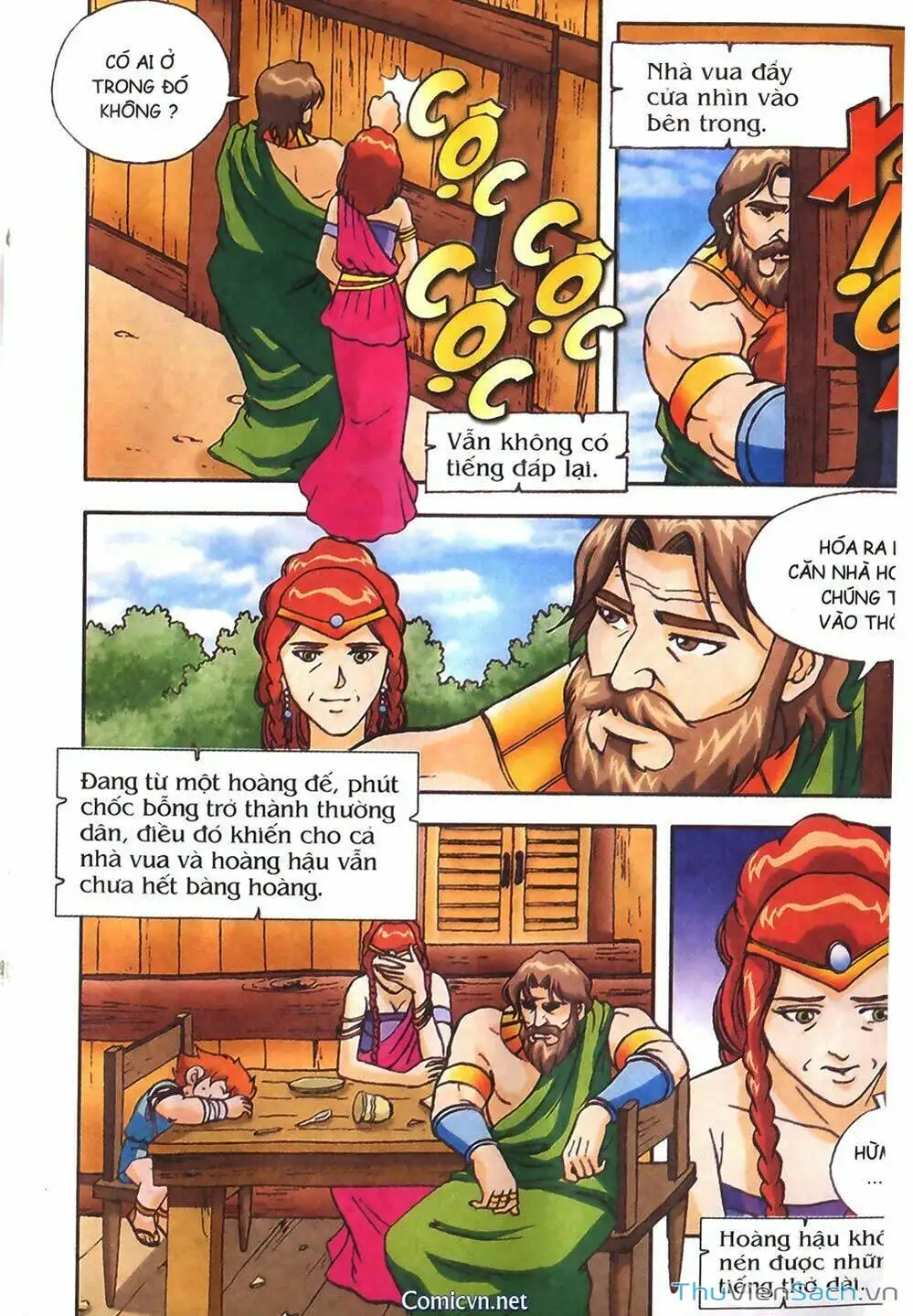 Truyện Tranh Thần Thoại Hy Lạp - Nguồn Gốc Các Vị Thần trang 3