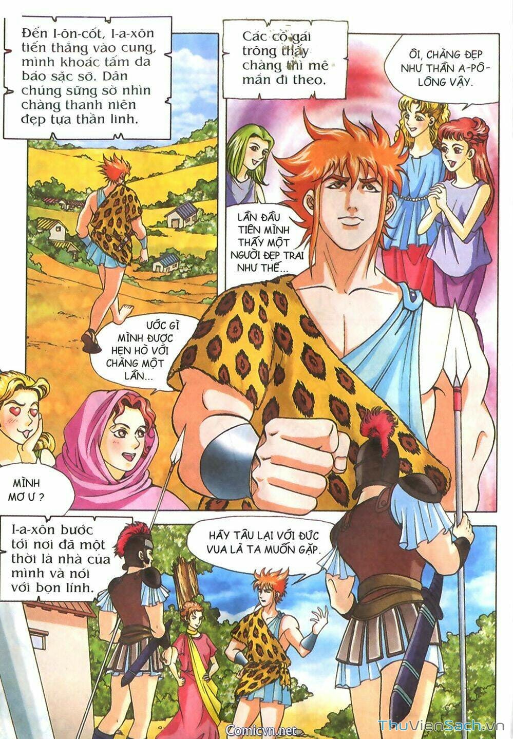 Truyện Tranh Thần Thoại Hy Lạp - Nguồn Gốc Các Vị Thần trang 3