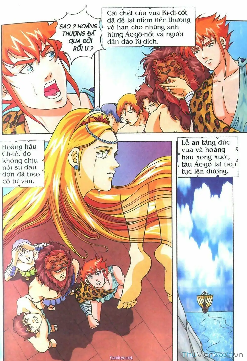 Truyện Tranh Thần Thoại Hy Lạp - Nguồn Gốc Các Vị Thần trang 3