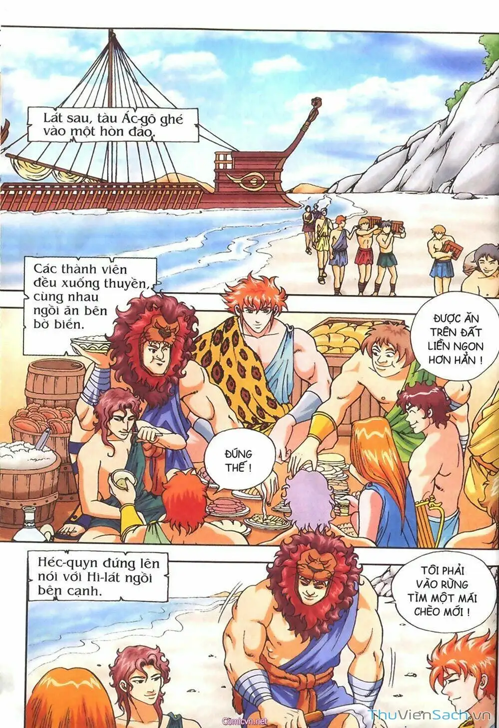 Truyện Tranh Thần Thoại Hy Lạp - Nguồn Gốc Các Vị Thần trang 3