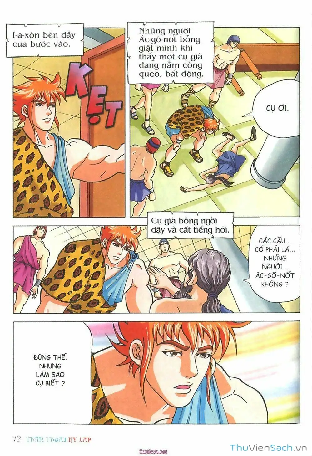 Truyện Tranh Thần Thoại Hy Lạp - Nguồn Gốc Các Vị Thần trang 3