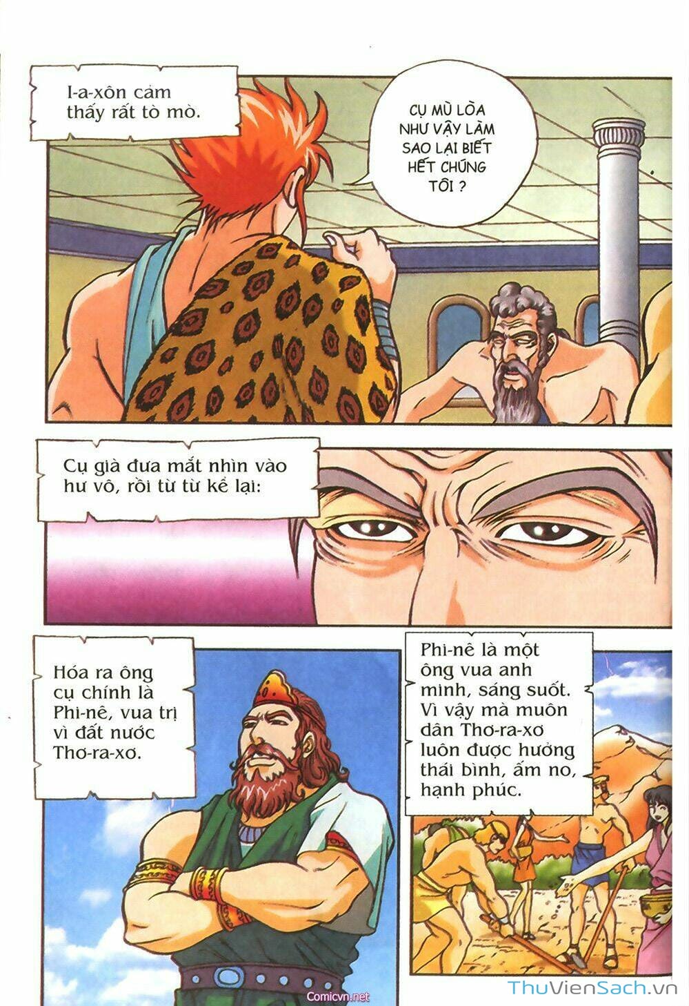 Truyện Tranh Thần Thoại Hy Lạp - Nguồn Gốc Các Vị Thần trang 3