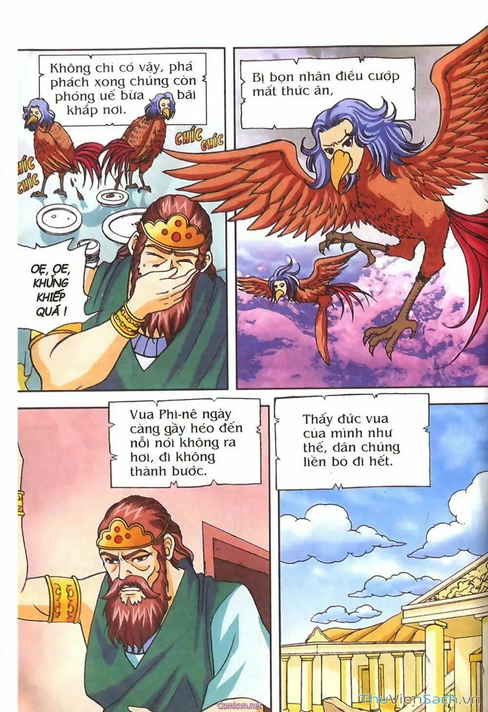 Truyện Tranh Thần Thoại Hy Lạp - Nguồn Gốc Các Vị Thần trang 3