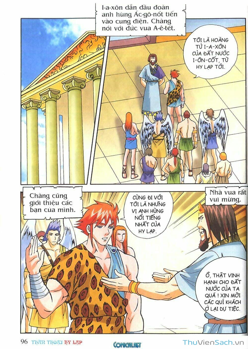 Truyện Tranh Thần Thoại Hy Lạp - Nguồn Gốc Các Vị Thần trang 3