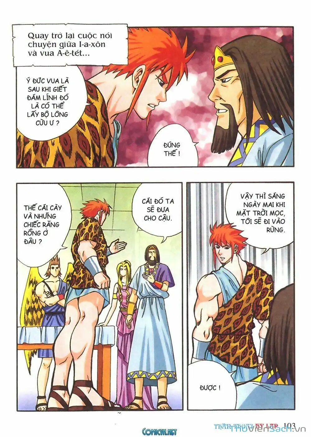 Truyện Tranh Thần Thoại Hy Lạp - Nguồn Gốc Các Vị Thần trang 3