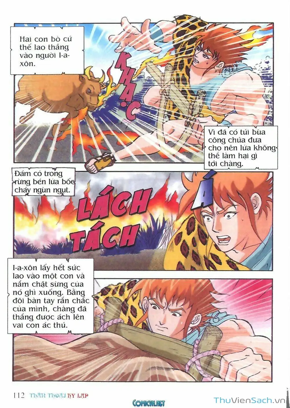 Truyện Tranh Thần Thoại Hy Lạp - Nguồn Gốc Các Vị Thần trang 3