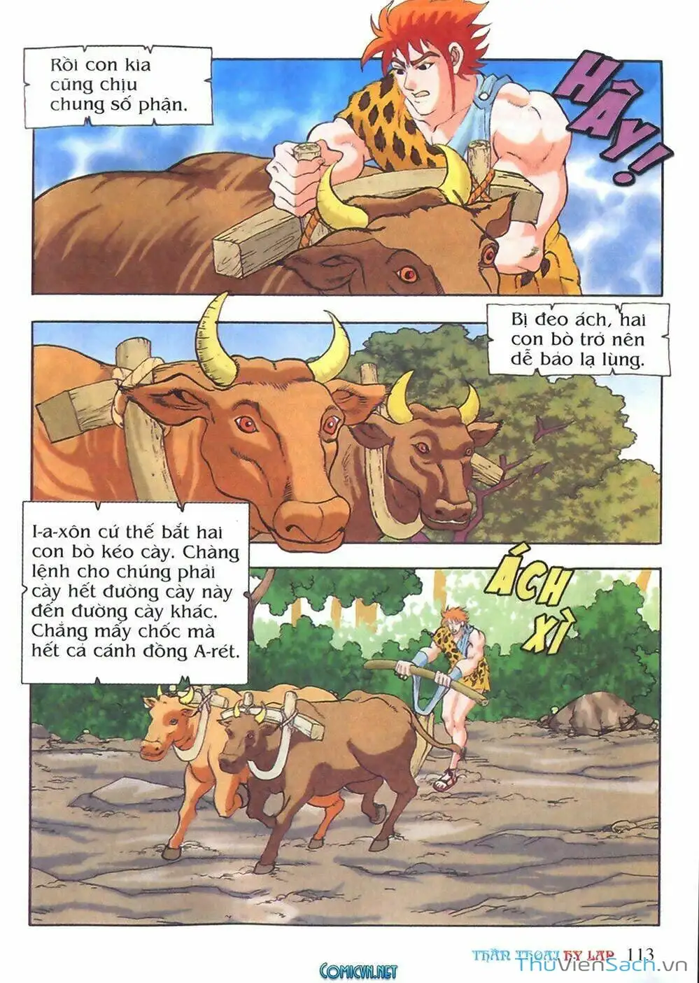 Truyện Tranh Thần Thoại Hy Lạp - Nguồn Gốc Các Vị Thần trang 3